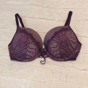 Victoria’s Secret Purple Lace Bra